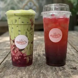 Hình ảnh Combo Matcha Dâu + Trà Dâu 