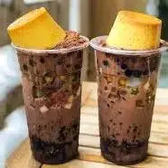 Milo dầm trân châu bánh flan - 30.000 ₫ tại Bánh Mì Que, Burger & Gà Rán Số 9 - Dương Đình Nghệ