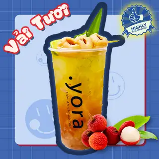 Trà Thanh vải ⭐ [L] - 34.000 ₫ tại Trà Sữa YORA - Ăn Vặt & Đá Xay & Milo - Nguyễn Văn Lạc