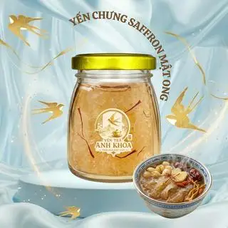 YẾN CHƯNG SAFFRON MẬT ONG 200ML - 249.000 ₫ tại Yến Sào Anh Khoa Sài Gòn - Yến Chưng Nóng - Cách Mạng Tháng Tám