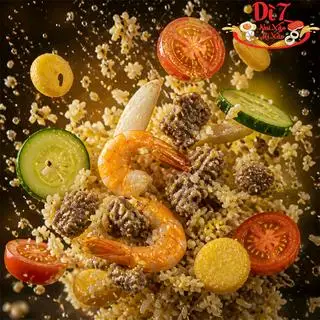 Cơm Chiên Thập Cẩm - 58.000 ₫ tại Dì 7 - Nui Xào, Mì Xào & Cơm Chiên - Huỳnh Tấn Phát