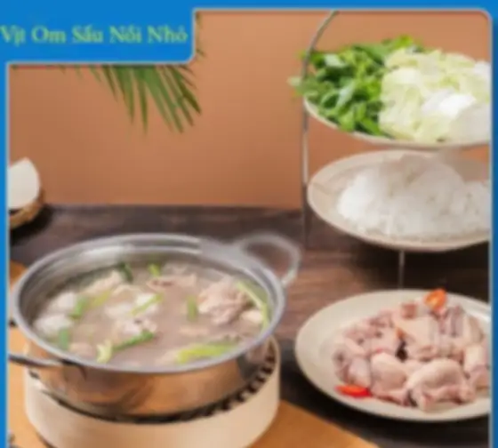 Hình ảnh Lẩu vịt om sấu