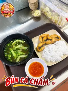 Hình ảnh bún cá chấm 