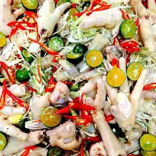 Hình ảnh Chân gà sả tắc rút xương