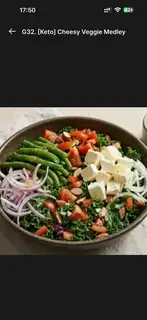 Hình ảnh Keto - cheesy veggie medley - G32