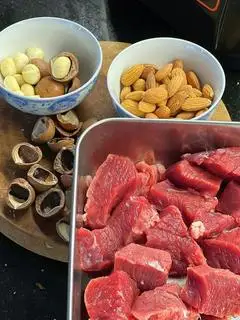 Hình ảnh Cháo thăn bò mix ngũ hạt 