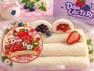 Hình ảnh Bánh Sữa Chua Phômai Mix Dâu-Việt Quất