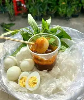 Hình ảnh Bánh tráng chấm muối tắc