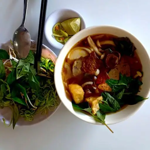 Bún huế chay - 56.000 ₫ tại Quán Chay 577 - Huỳnh Tấn Phát
