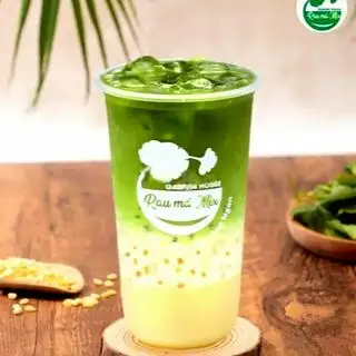 Hình ảnh Rau má đậu xanh sữa dừa