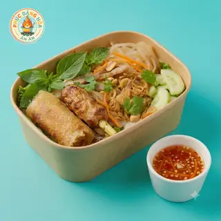 Bún Bì + Thịt Khìa + Chả Giò + Chạo Tôm - 82.000 ₫ tại Phúc Đăng Hỏa - Bún, Bánh Hỏi & Bánh Mì - Âu Cơ