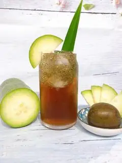 Hình ảnh Trà bí đao + Hạt chia