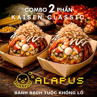 Combo 2 phần Kaisen Classic - 80.000 ₫ tại TAKO PLUS - Bánh Bạch Tuộc Khổng Lồ, Mì Trộn & Cơm Trộn Hàn Quốc - Tô Hiến Thành