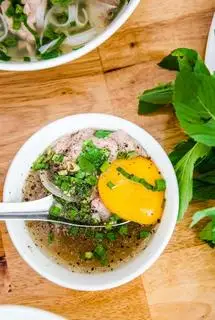 tiết hột gà - 20.000 ₫ tại Phở Minh - Chuyên Phở Bò - Ven Sông Xáng