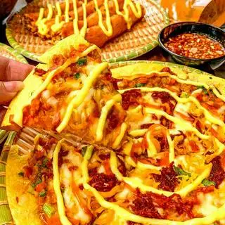 Hình ảnh Bánh Tráng Nướng Bơ