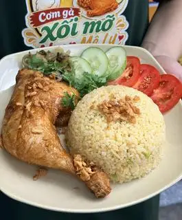Hình ảnh Cơm đùi gà góc tư