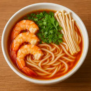  Bún Thái tôm nấm - 50.000 ₫ tại Bún Thái Hoàng An - Trường Chinh