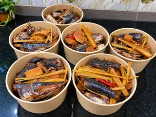 Hình ảnh cá Nục Kho mật mía