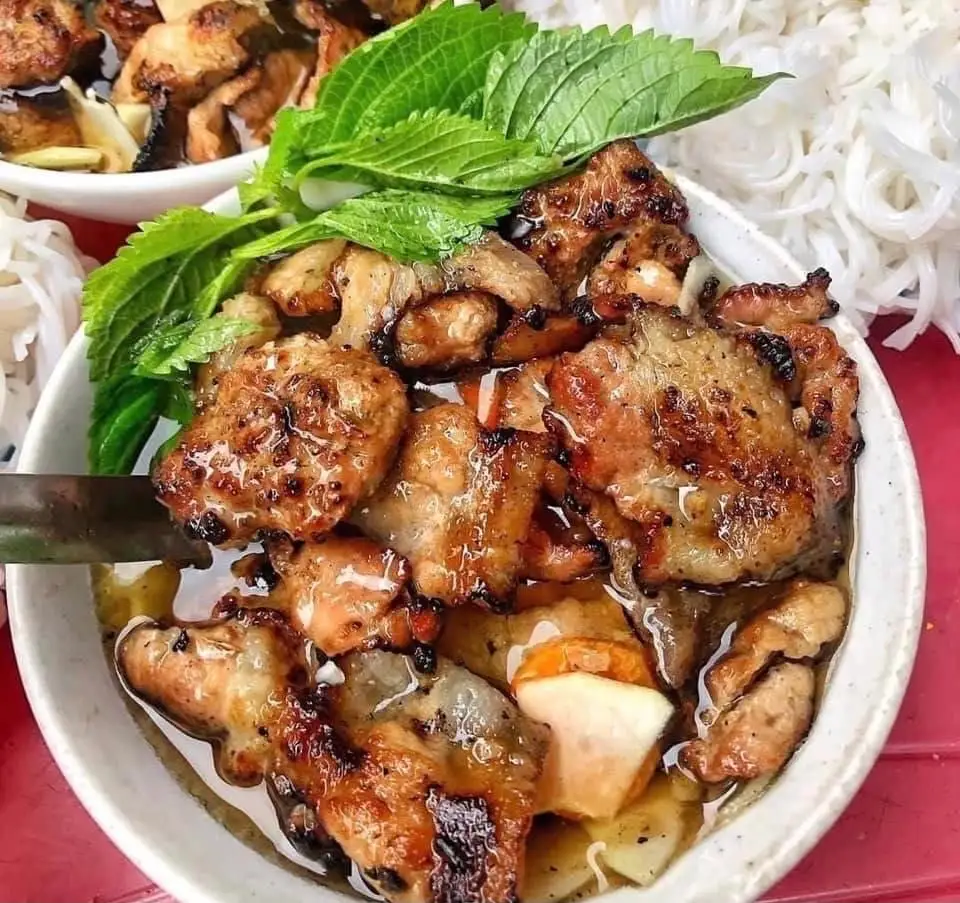 Hình ảnh Bún chả lẫn (suất nhỏ)