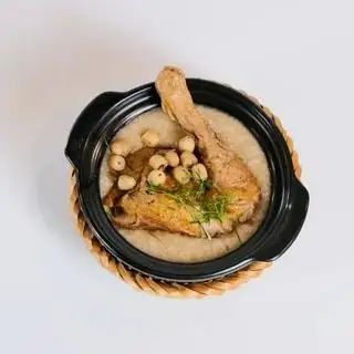 Hình ảnh Cháo gà hạt sen
