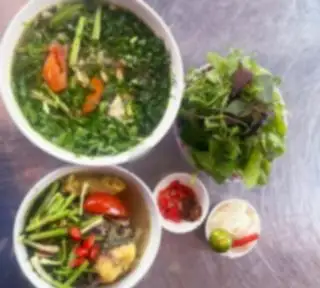 Hình ảnh Bún đầu cá lóc - đầu cá to