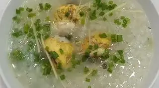 Hình ảnh Cháo trứng vịt lộn 3 quả