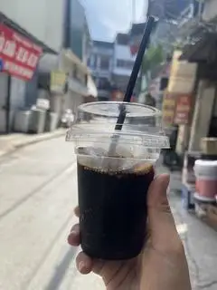 Hình ảnh Cafe Đen Đá Có Đường