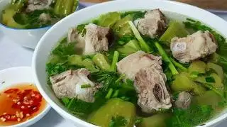 Canh khổ qua hầm sườn non (không cơm) - 44.000 ₫ tại Cơm Văn Phòng Min - Đường số 32