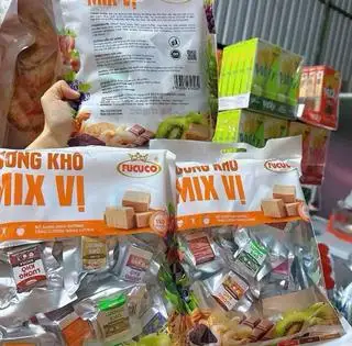 Hình ảnh lương khô mix vị