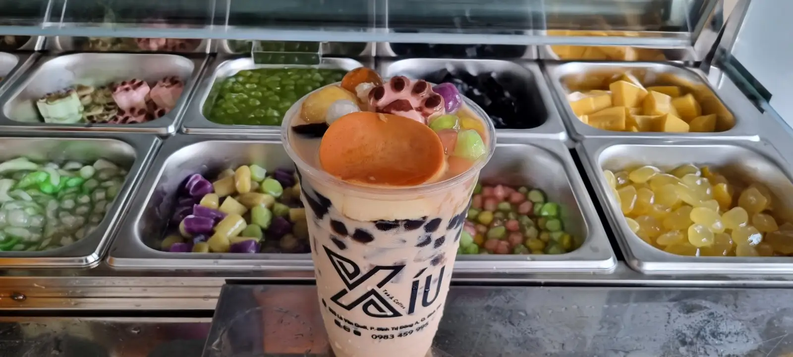 Hình ảnh Trà Sữa Truyền Thống Full Topping