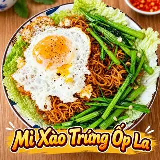 Hình ảnh Mì Xào Trứng Ốp La