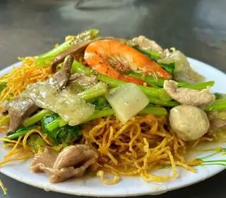 Hình ảnh mì xào giòn