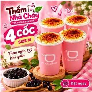 Hình ảnh Combo 4 cốc - size M