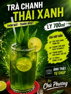 Hình ảnh Trà chanh Thái Xanh -700ml