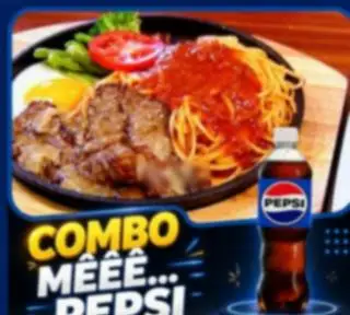 Hình ảnh COMBO 1 CHẢO BÒ MÌ Ý + 1 CHAI PEPSI