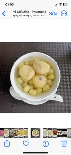 3 Chè sen - quả - củ năng  - 45.000 ₫ tại Chè 3 Tháng 2 - Đường 3 Tháng 2