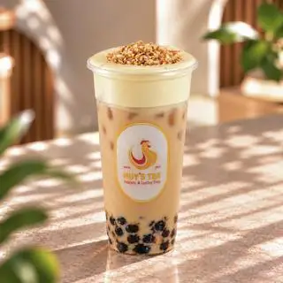 Hình ảnh Trà Sữa Kem Trứng Dừa Nướng