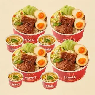 Hình ảnh 4 XUẤT ( Cơm Sườn Cay SIZE S + Trứng + CANH )