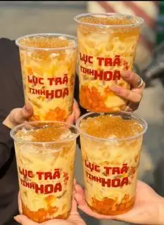 Lục Trà Sữa Xoài (L) - 38.000 ₫ tại Lục Trà Tinh Hoa - Lê Văn Thọ