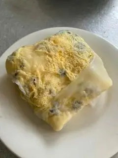 Hình ảnh Bánh cuốn trứng đánh bông chín kỹ 