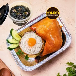 Hình ảnh Combo Cơm Gà & Opla & Canh Rong Biển