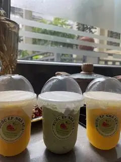 Hình ảnh sinh tố bơ Dừa Sấy 