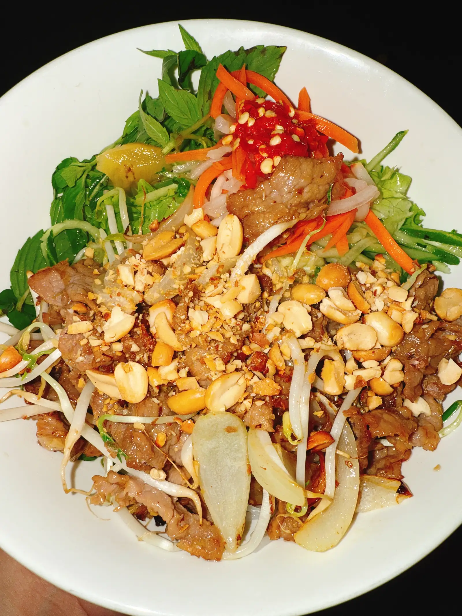 BÚN THỊT BÒ XÀO - 75.000 ₫ tại Bún Thịt Xào Mĩ Mĩ Nè - Nguyễn Thiện Thuật
