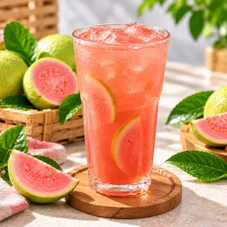 Hình ảnh Trà Ổi Hồng