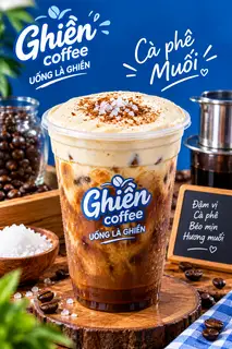Hình ảnh CAPHÊ MUỐI size 700ml
