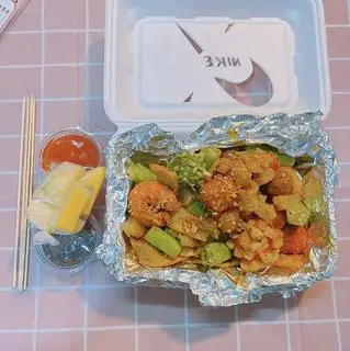 Combo Thập Cẩm Cá Viên Mắm Tỏi Tóp Mỡ (Vừa) - 93.000 ₫ tại Ăn Vặt Cá Viên Chiên Bào Quán