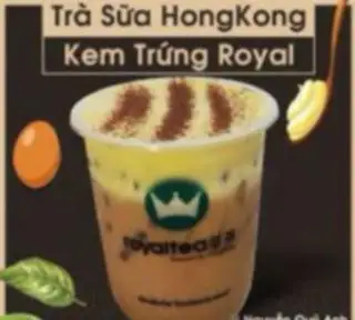 Hình ảnh Socola trân châu đường đen kem trứng dừa nướng