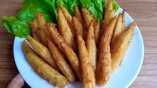 Bắp non chiên bột - 16.000 ₫ tại Quán Chay Mèo Nhỏ - Phạm Văn Hai