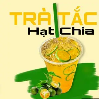 Trà tắc hạt chia - ly 700ml - 25.000 ₫ tại Ăn Vặt Thiệu Kỳ - Đá Me & Bún Chay - Trần Quang Diệu