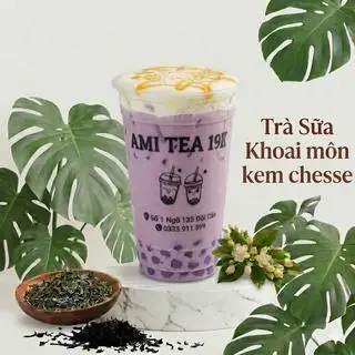 Hình ảnh Trà sữa khoai môn kem Cheese